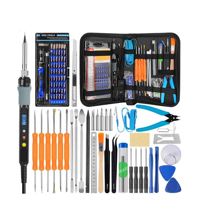 Soldering Iron Kit - Pistola de soldar eléctrica con pantalla