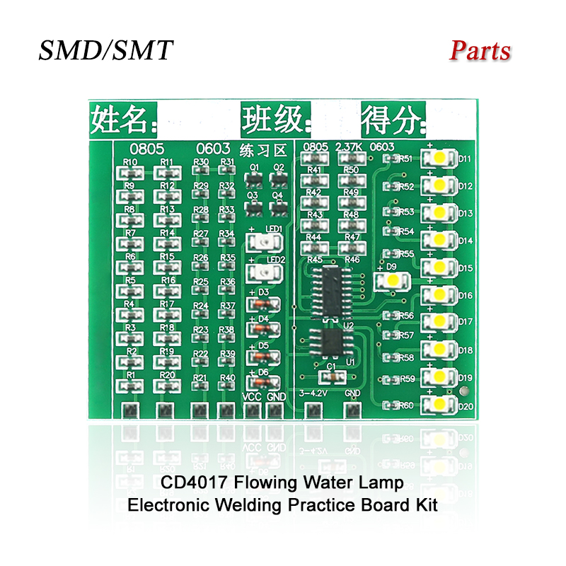 Diy Electronics Components Kit - Kit de clase, componentes de parche,