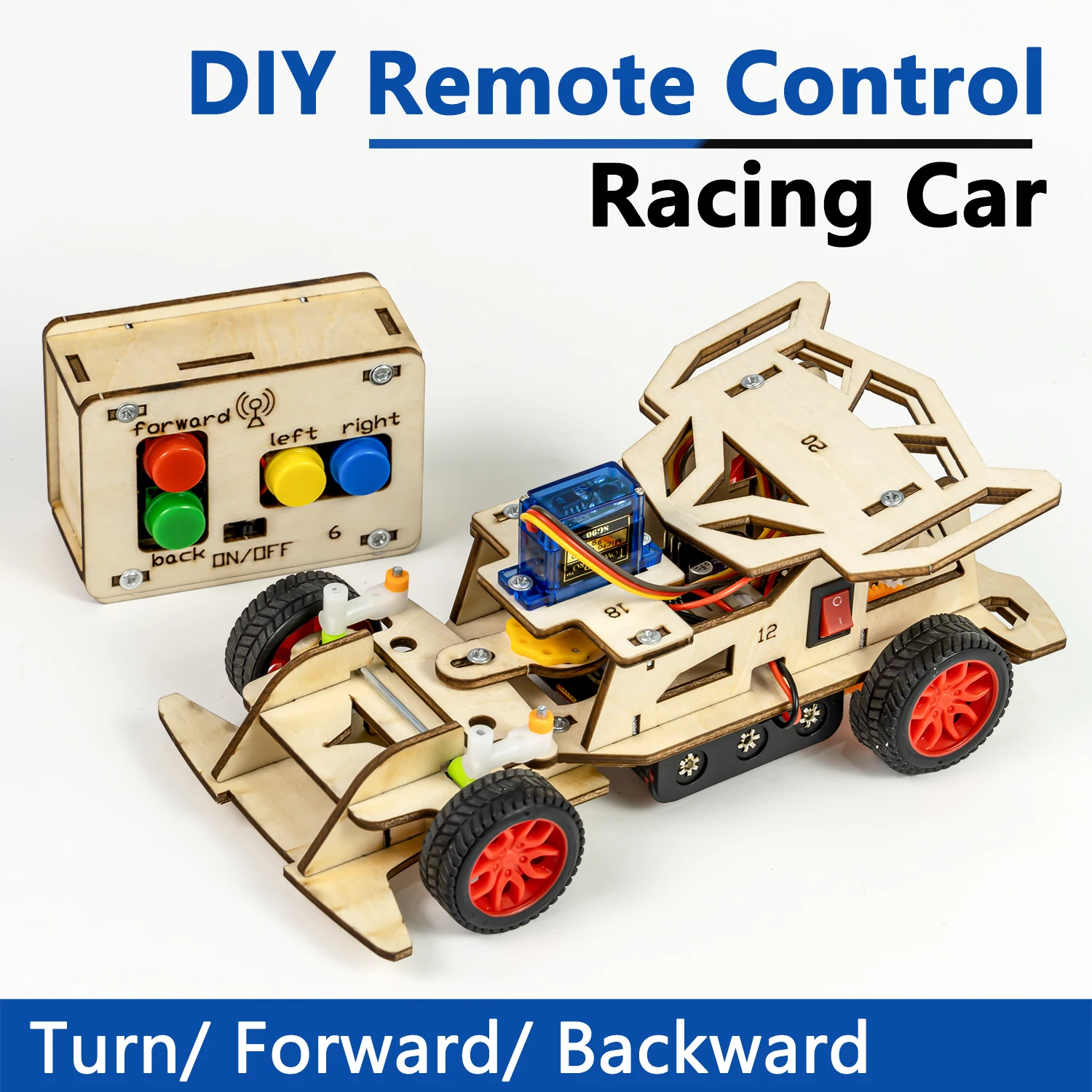 Diy Electronics Projects For Students - Kit de coche de dirección con