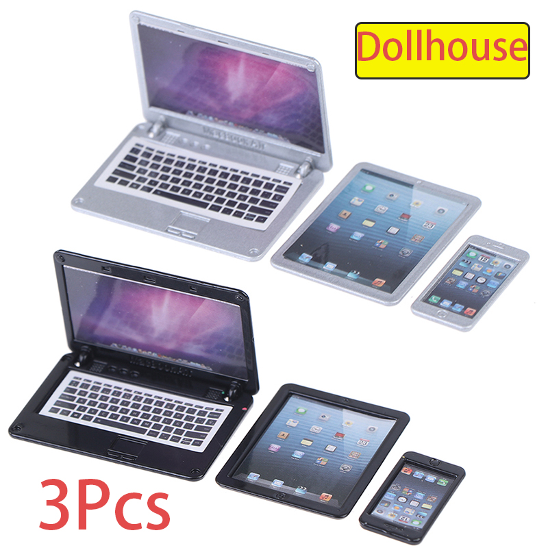 Diy Electronics Housing - 3 unids/set 1:6 casa de muñecas