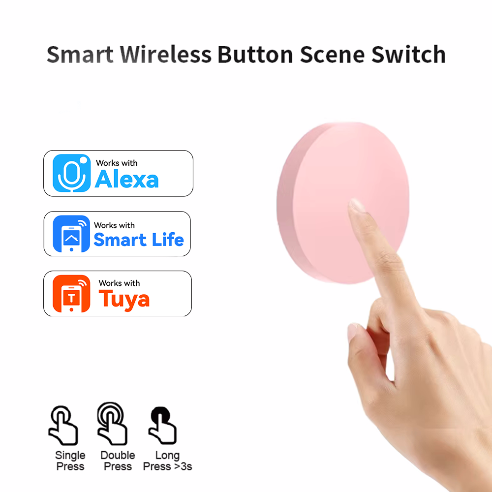 Diy Electronics Button - Interruptor de Escena Inalámbrico Inteligente ZigBee