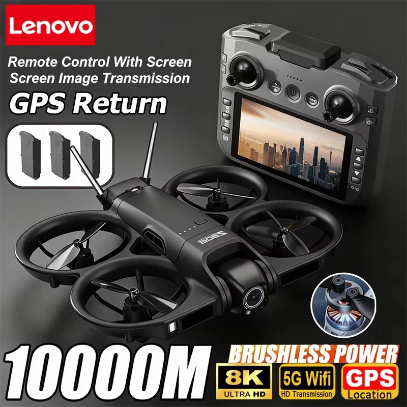 Diy Drone Electronics - Lenovo Drone 8K Aerial HD Intelligent