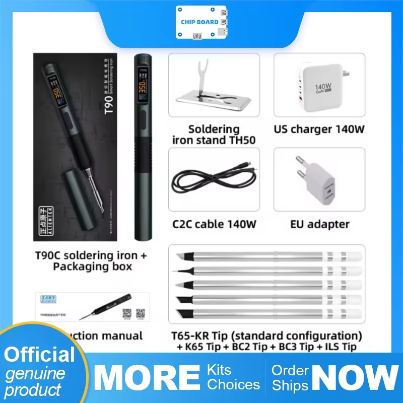 Soldering Iron Kit - Kit soldador ALIENTEK T90 140W PD