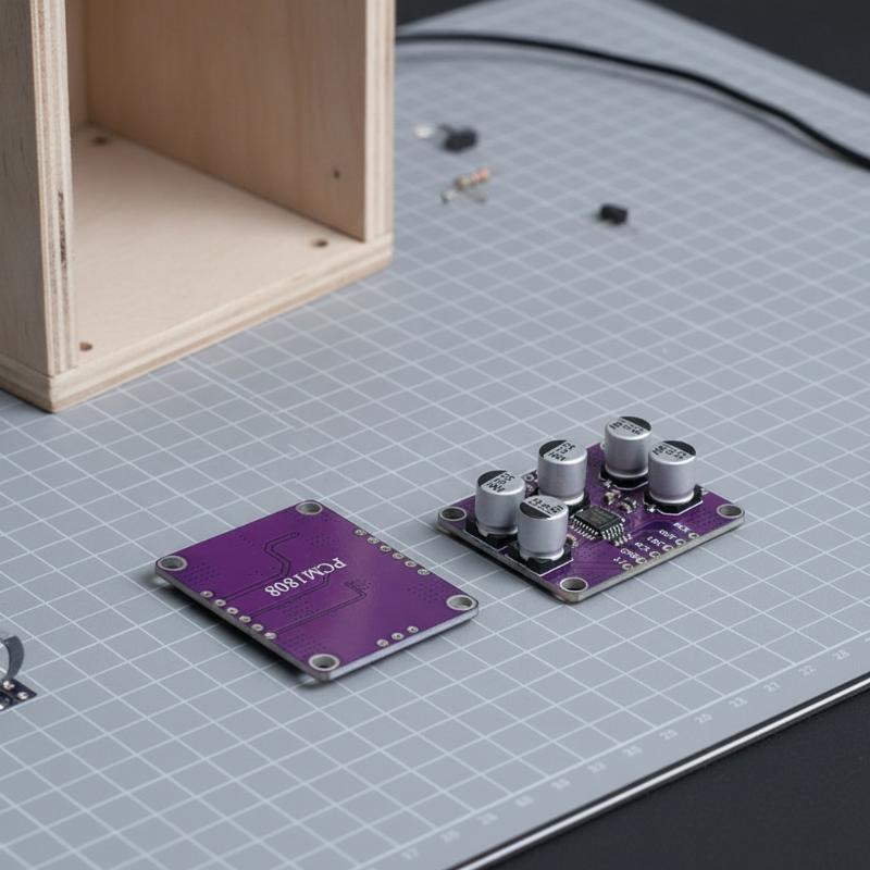 Diy Electronics Components Kit - NUEVO Módulo ADC Estéreo PCM1808 de