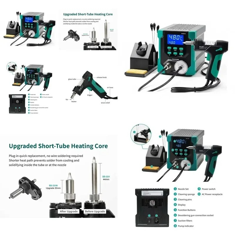 Desoldering Pump Solder - 2026 OFERTA ESPECIAL Nueva y Mejorada