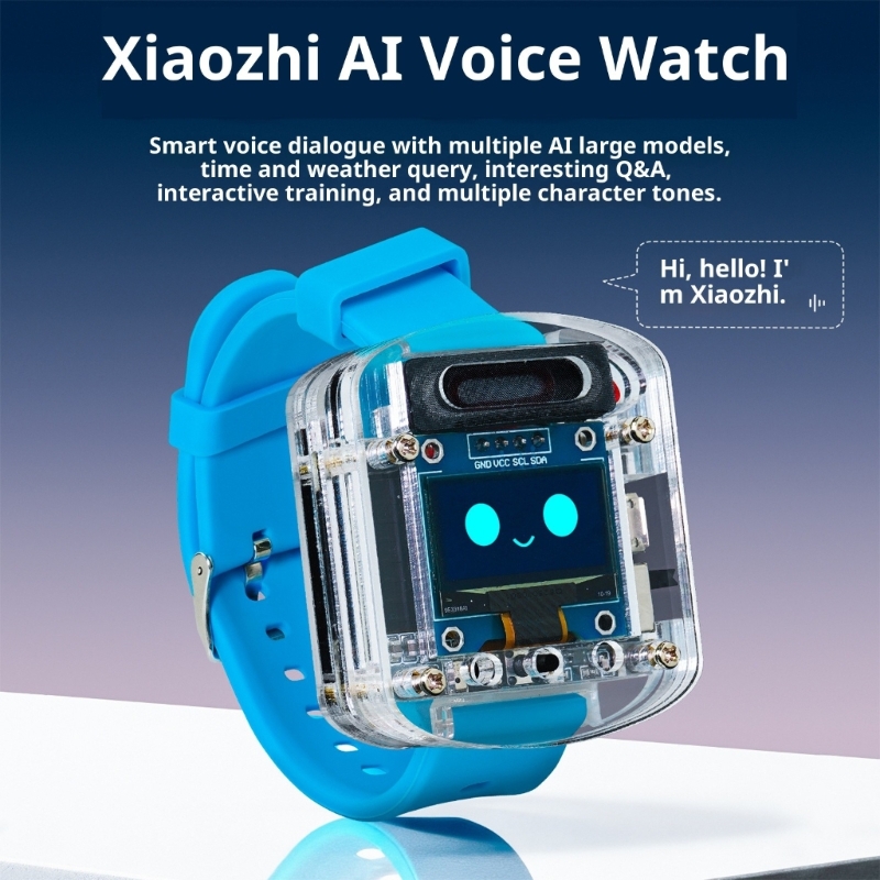 Diy Wearable Electronics - reloj con Control voz AI, proyecto