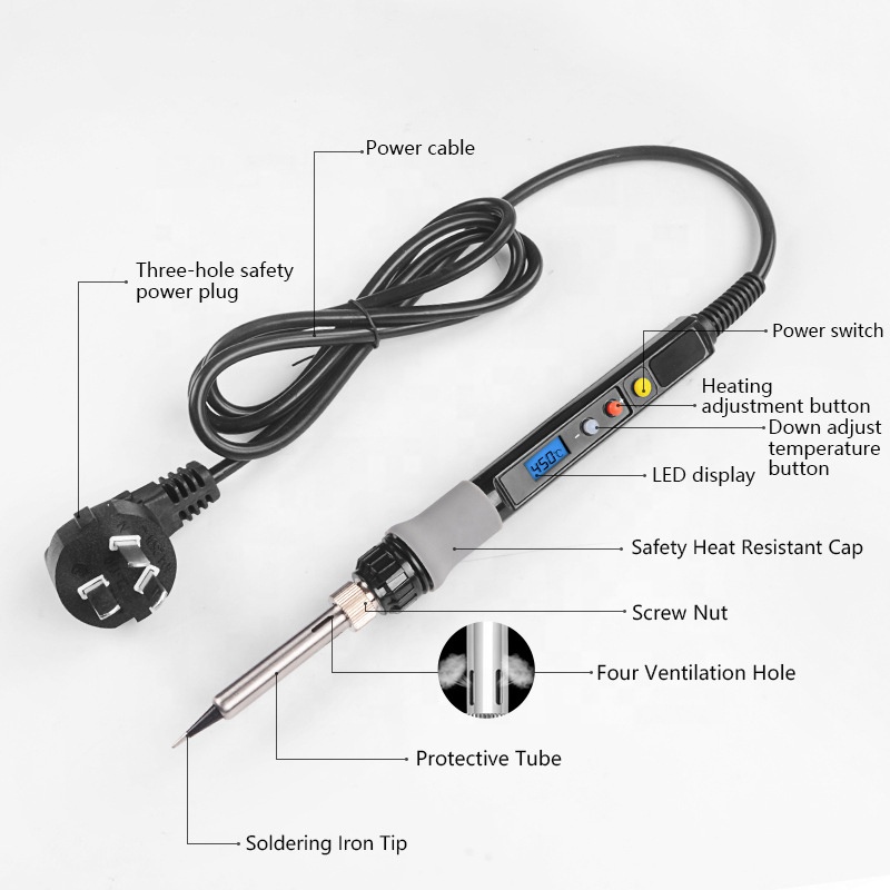 Pistola de soldar eléctrica co - Soldering Iron Kit reseña y precio