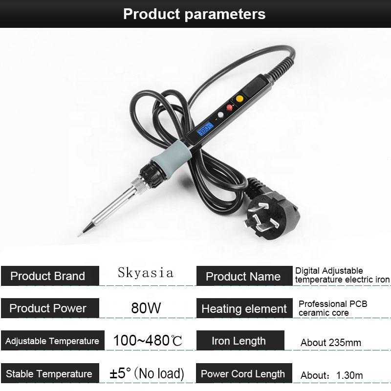 Pistola de soldar eléctrica co - Soldering Iron Kit reseña y precio