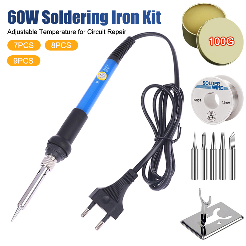 Soldador de temperatura ajusta - Diy Electronics Tools reseña y precio