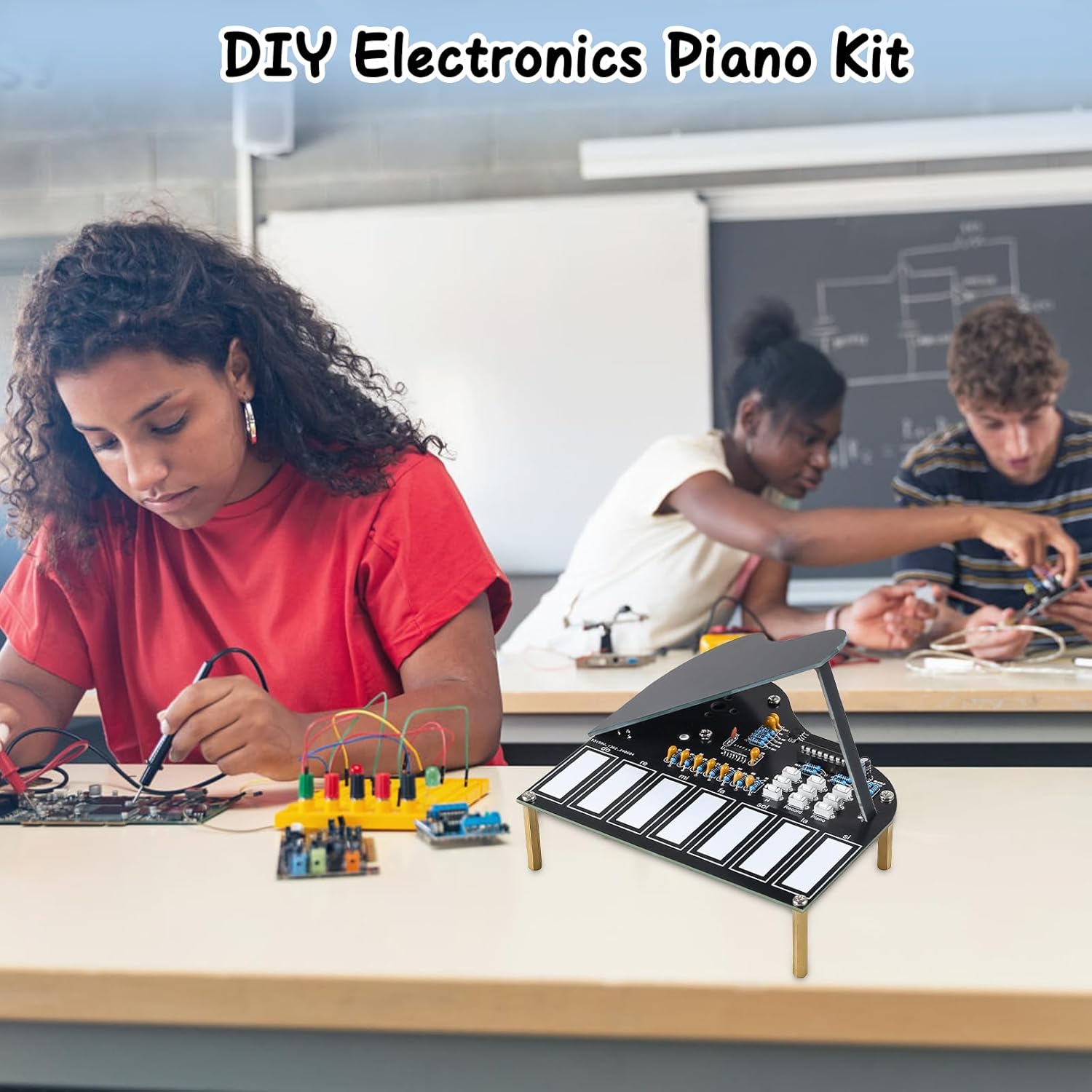 Kit de práctica de soldadura D - Diy Guitar Electronics Kit reseña y precio