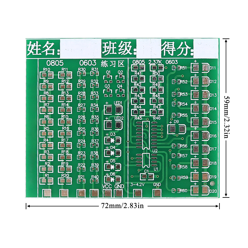 Kit de clase, componentes de p - Diy Electronics Components Kit reseña y precio