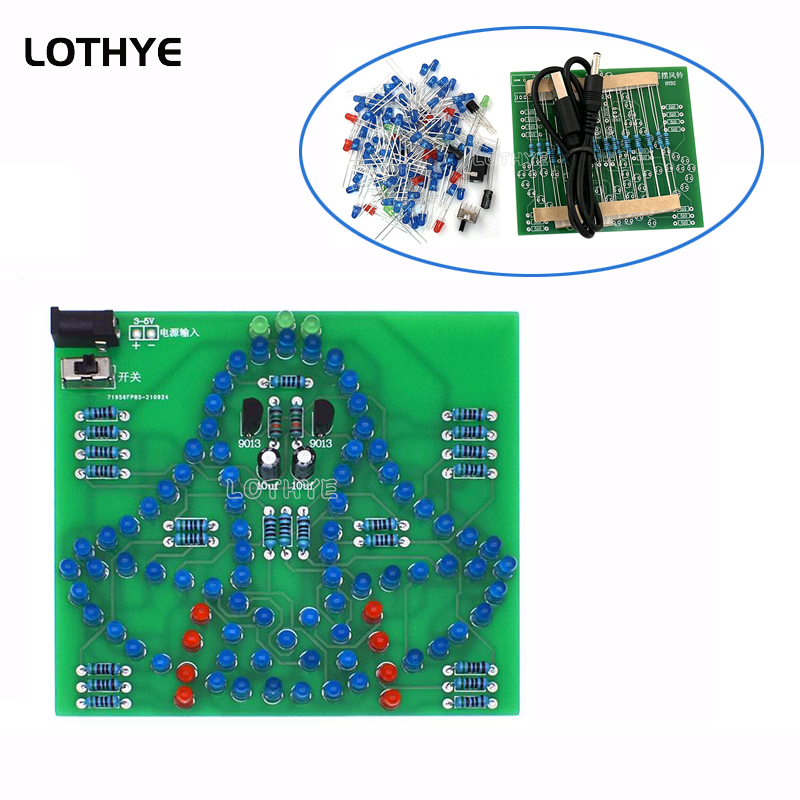 DC 3-5V luz LED columpio caril - Diy Electronics Lab reseña y precio