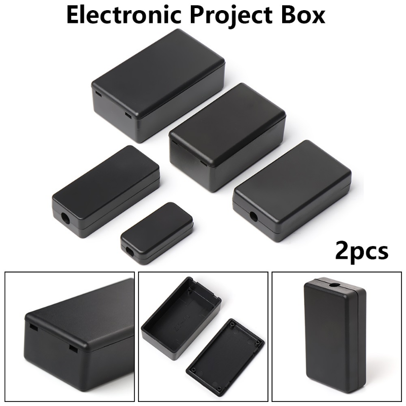 Caja negra impermeable de plás - Diy Electronics Housing reseña y precio