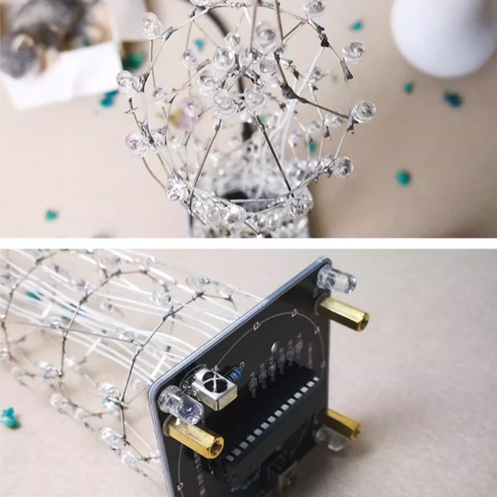 Kit electrónico de luces que f - Diy Electronics India reseña y precio