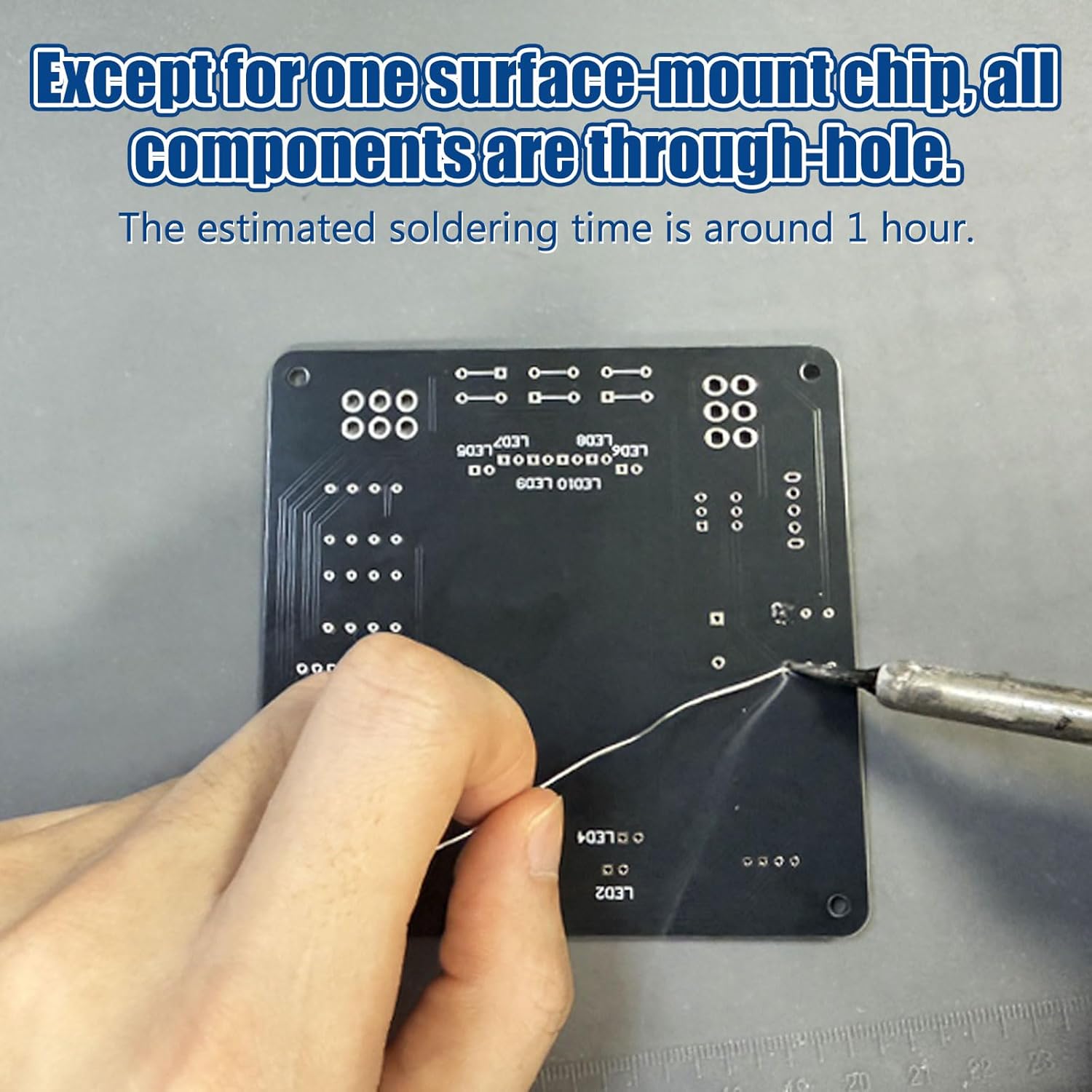 Kit de práctica de soldadura d - Diy Electronics Projects For Students reseña y precio