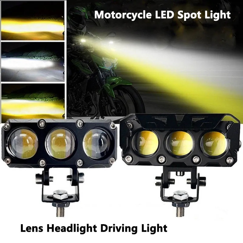 Luces LED Dobles para Motocicl - Diy Lamp Electronics reseña y precio