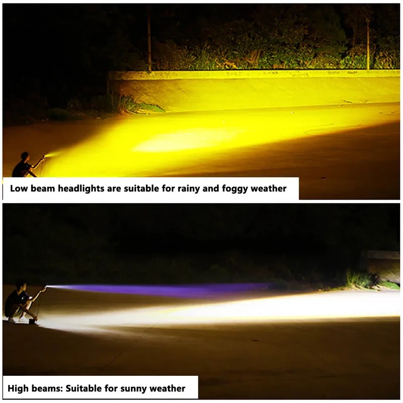 Luces LED Dobles para Motocicl - Diy Lamp Electronics reseña y precio