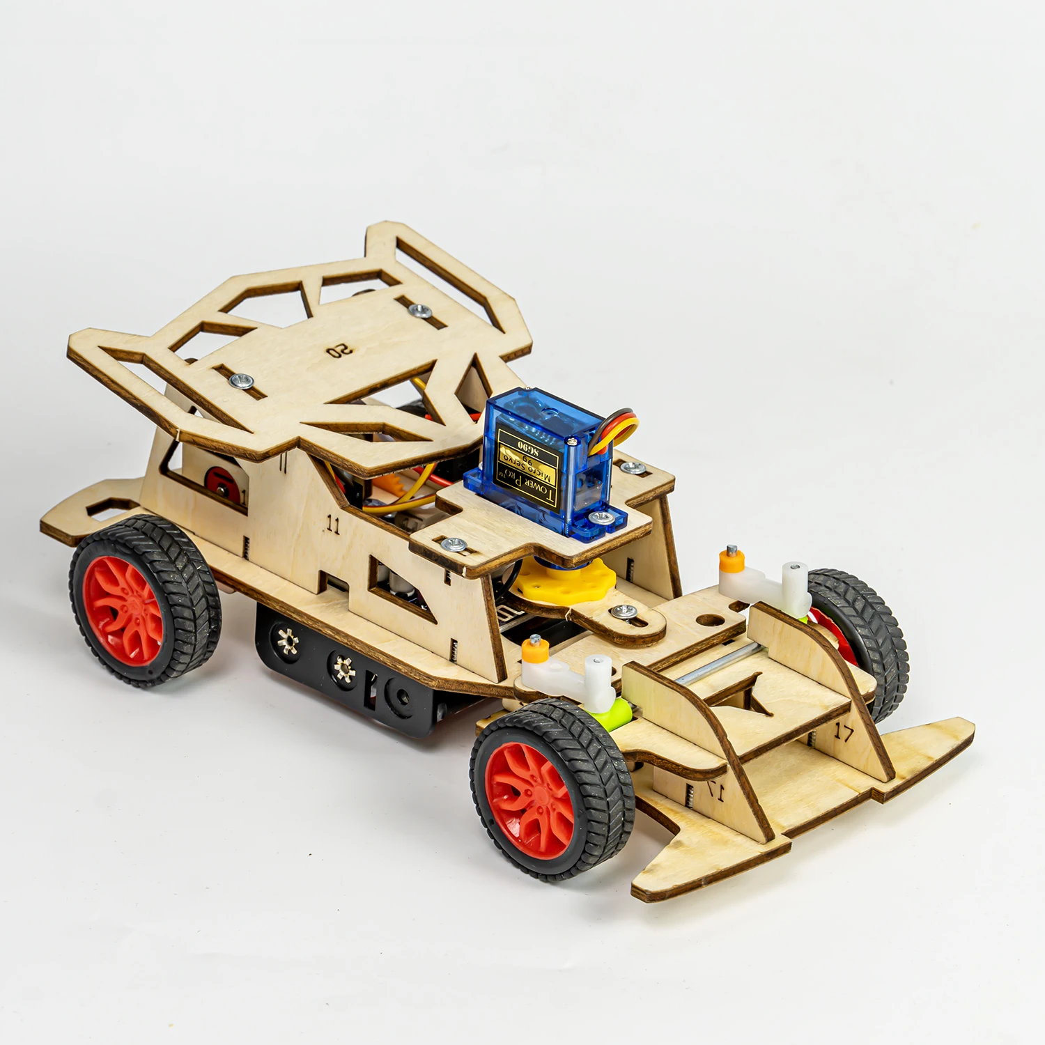 Kit de coche de dirección con  - Diy Electronics Projects For Students reseña y precio