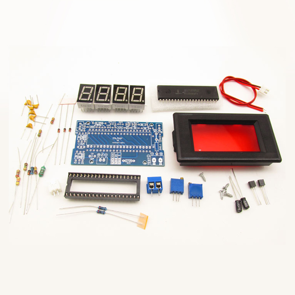 Kit de Voltímetro ICL7107, Pie - Diy Electronics Components Kit reseña y precio