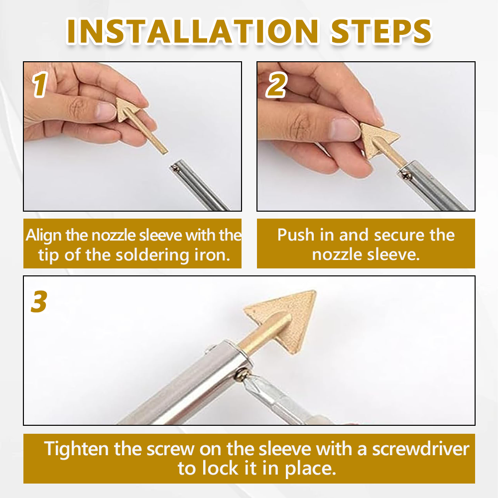 Juego de 3 puntas para soldado - Soldering Iron Kit reseña y precio
