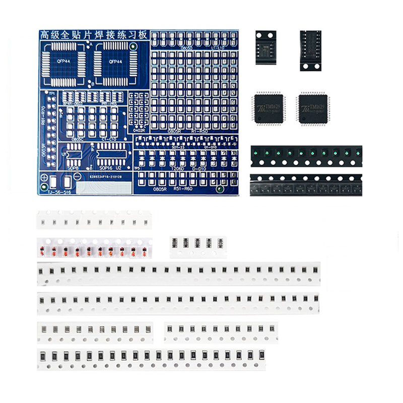 02 componentes de parche Kit d - Diy Electronics Components Kit reseña y precio