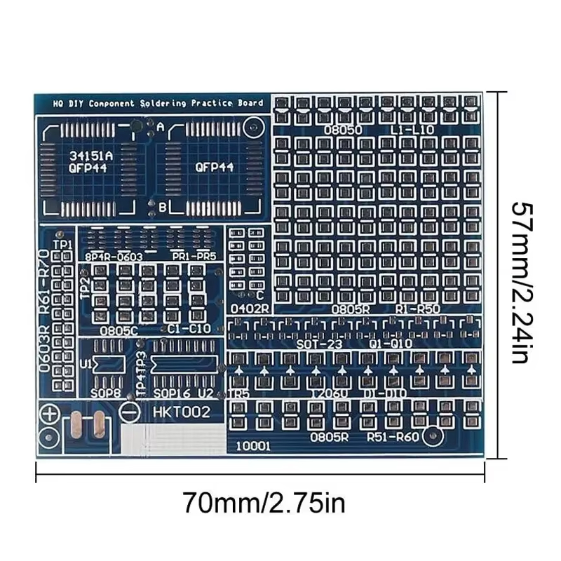 02 componentes de parche Kit d - Diy Electronics Components Kit reseña y precio