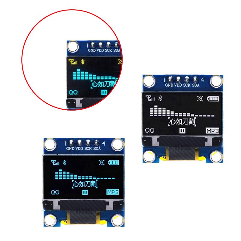 Pantalla OLED SSD1306 de 0.96  - Diy Wearable Electronics reseña y precio