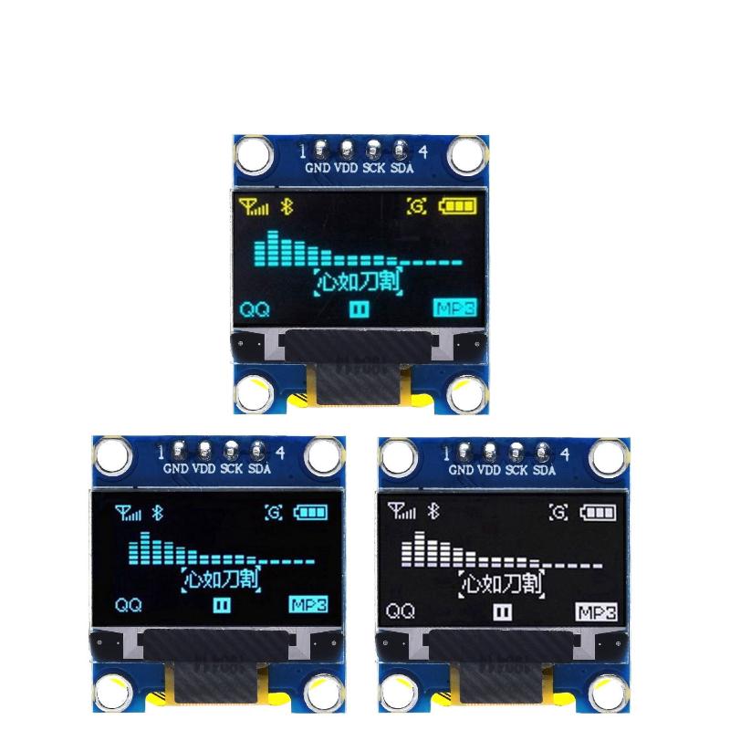 Pantalla OLED SSD1306 de 0.96  - Diy Wearable Electronics reseña y precio
