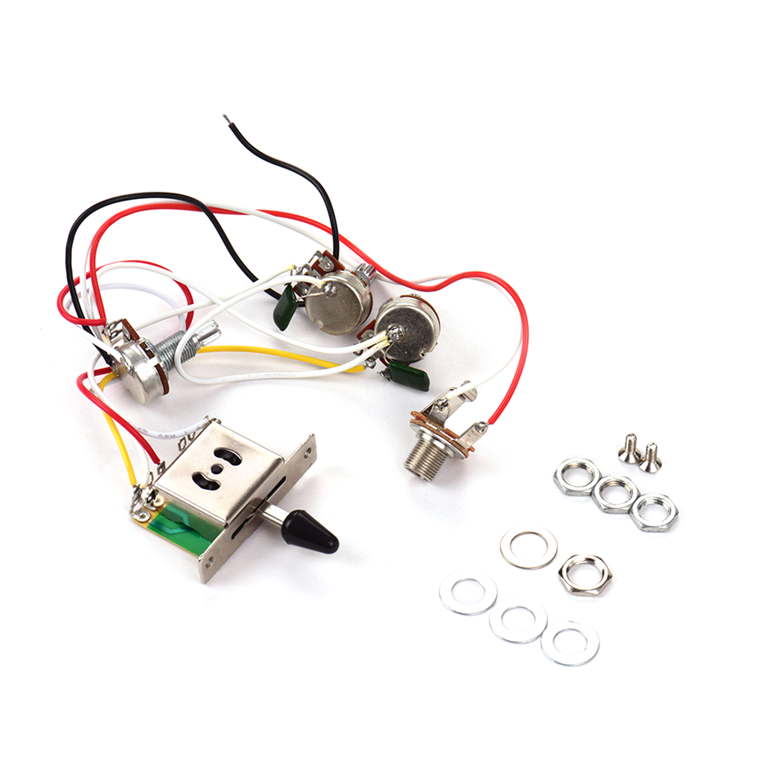 Kit de arnés de cableado de gu - Diy Guitar Electronics Kit reseña y precio