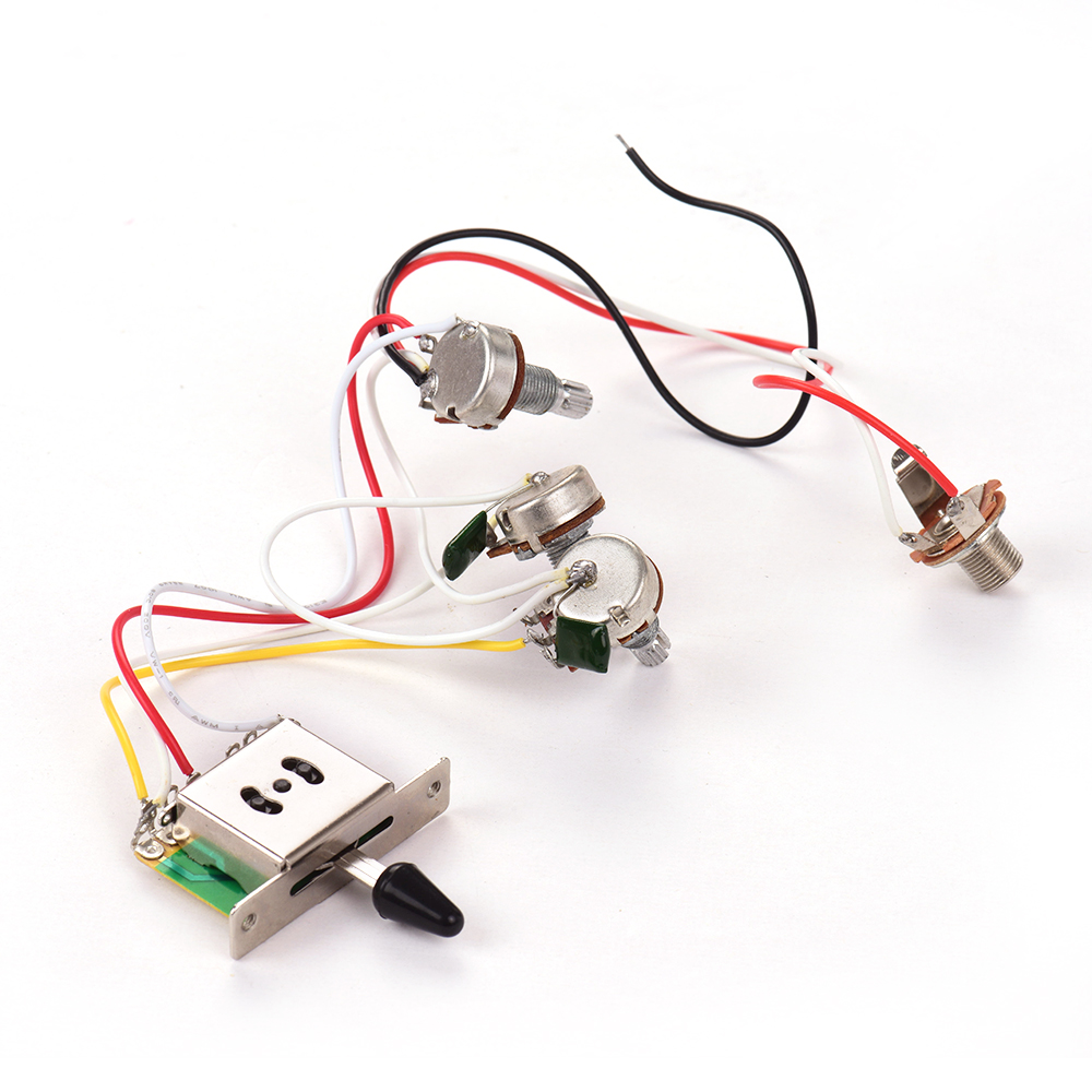 Kit de arnés de cableado de gu - Diy Guitar Electronics Kit reseña y precio