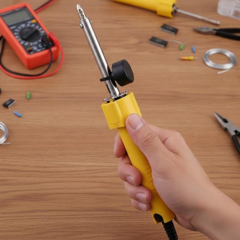 Extractor de Soldadura Electro - Desoldering Pump Solder reseña y precio