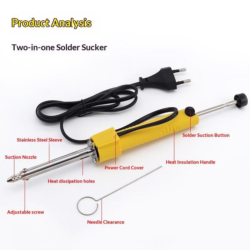 Bomba desoldadora eléctrica de - Desoldering Pump Solder reseña y precio