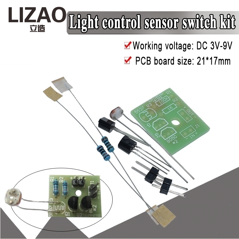 Kit de Sensor de Control de Lu - Diy Electronics Projects For Students reseña y precio