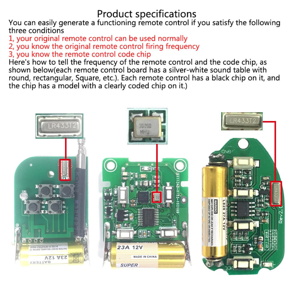 1/50 Piezas Control Remoto Uni - Diy Electronics Button reseña y precio