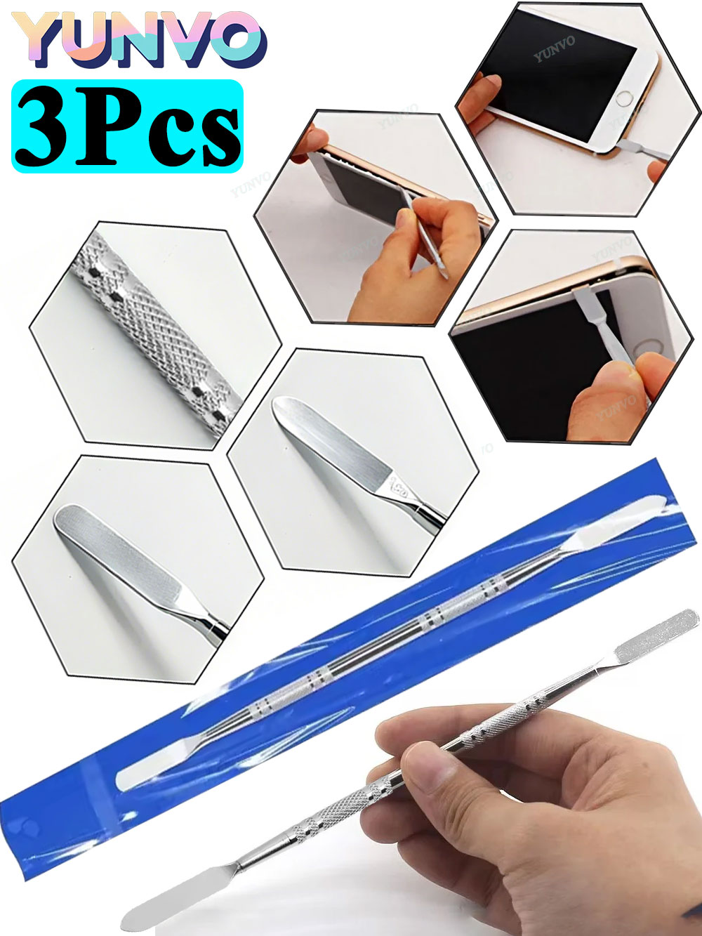 Juego de 3 Palancas Metálicas  - Diy Electronics Tools reseña y precio