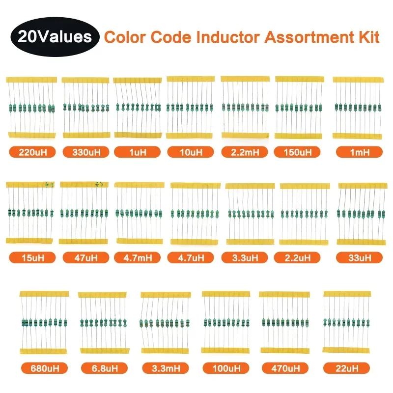 Kit de 200 Inductores de Anill - Diy Electronics Gadget reseña y precio