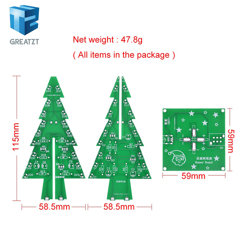 GREATZT Kit de bricolaje LED d - Diy Electronics Gadget reseña y precio