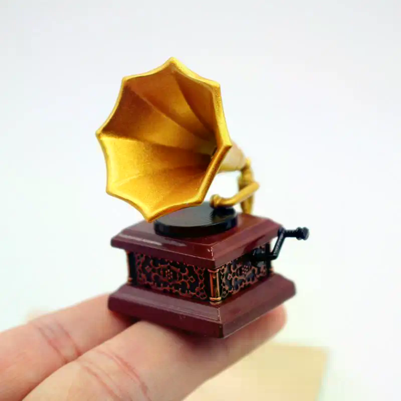 Casa de muñecas, fonógrafo Vin - Diy Electronics Housing reseña y precio