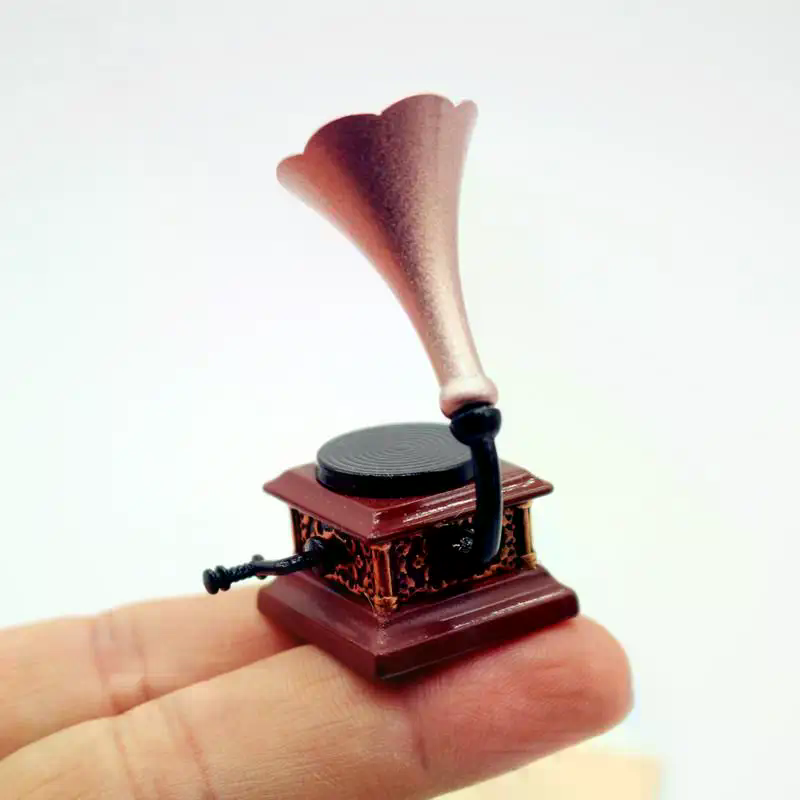 Casa de muñecas, fonógrafo Vin - Diy Electronics Housing reseña y precio