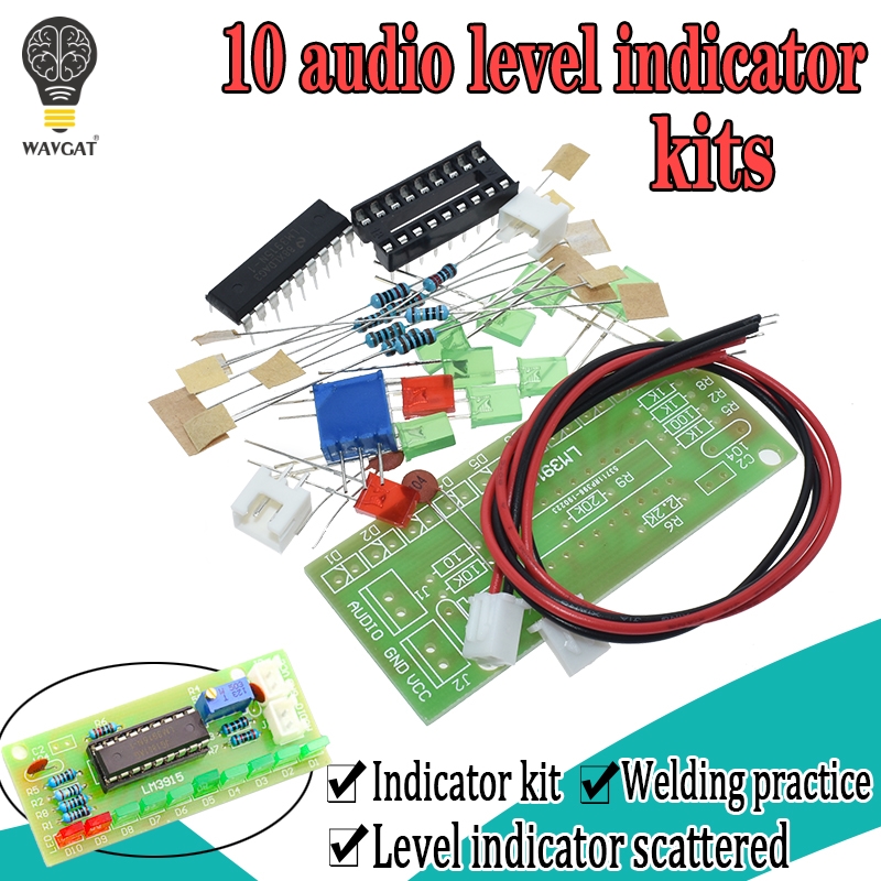 LM3915-Kit de indicadores de n - Diy Electronics Lab reseña y precio