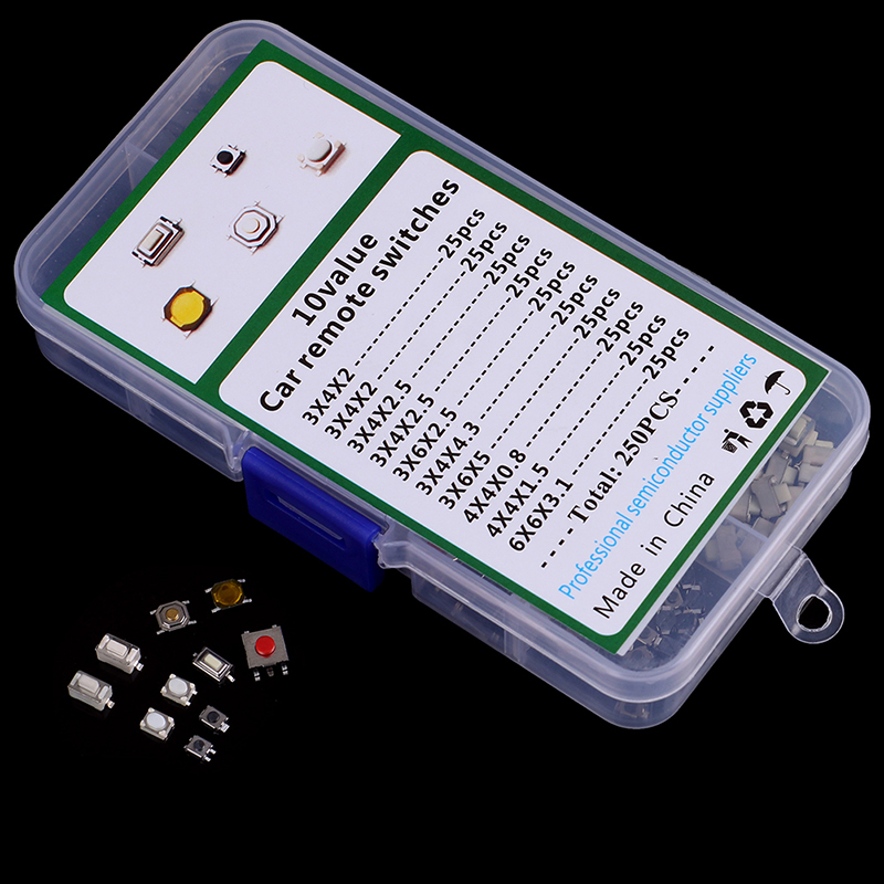 Juego de 10 tipos de interrupt - Diy Electronics Button reseña y precio