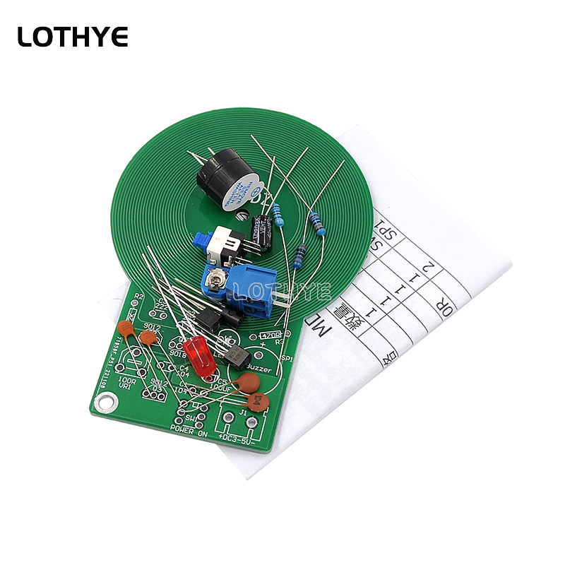 Kit de Detector de metales DC  - Diy Electronics Components Kit reseña y precio