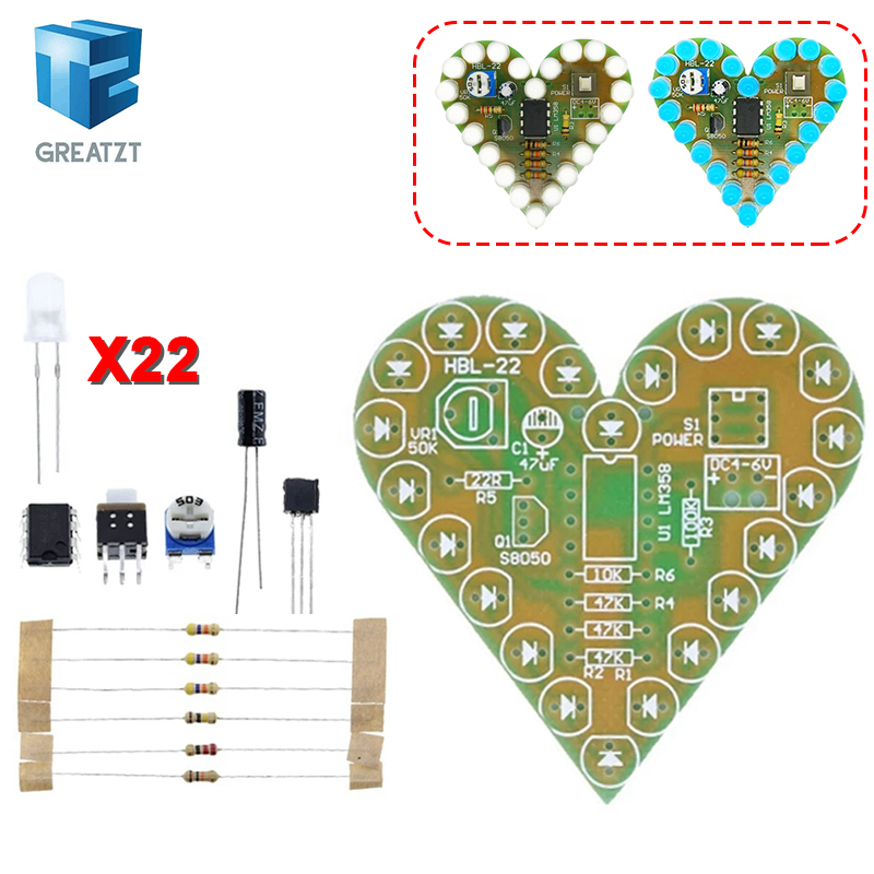Kit DIY de Lámpara LED con For - Diy Electronics Lab reseña y precio