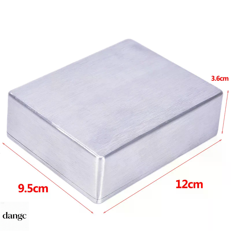 Caja de aluminio para pedales  - Diy Guitar Electronics Kit reseña y precio