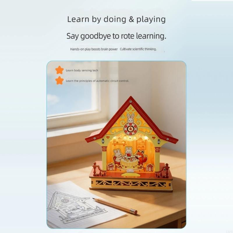 XXFE Modelo casa ensamblaje el - Diy Electronics Projects For Students reseña y precio