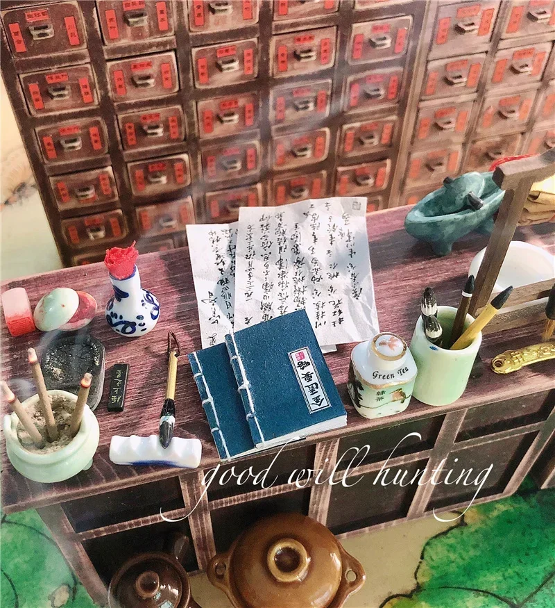 Casa de muñecas en miniatura,  - Diy Electronics Housing reseña y precio
