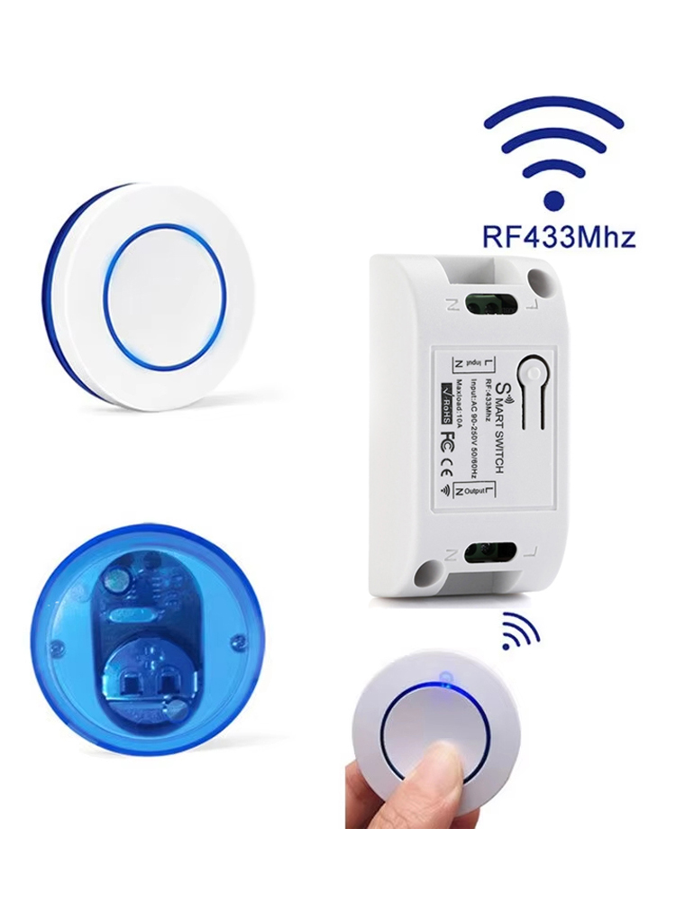 Interruptor de pared con botón - Diy Electronics Button reseña y precio