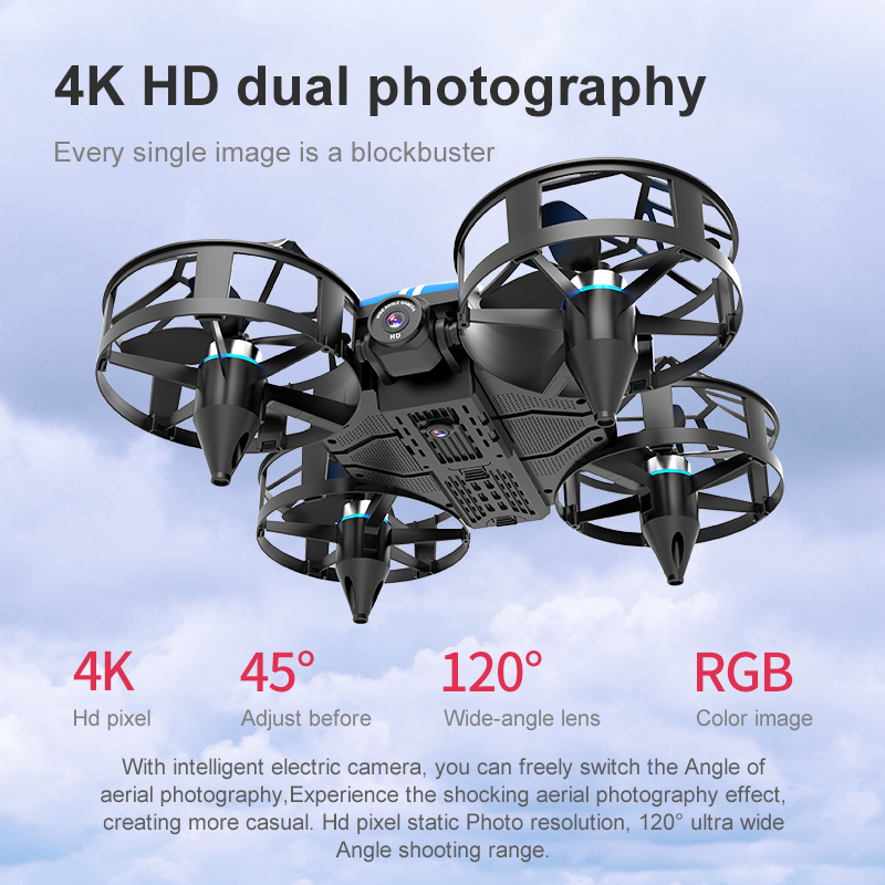 Nuevo Mini Drone 812PRO profes - Diy Drone Electronics reseña y precio