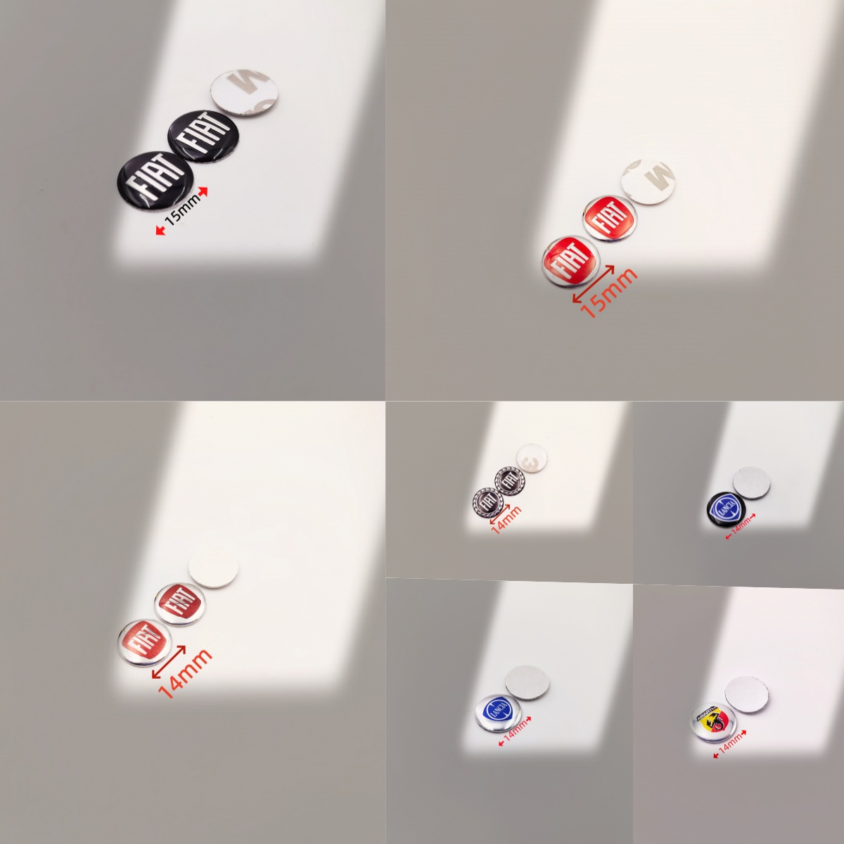 50/40 piezas Emblema de alumin - Diy Electronics Button reseña y precio