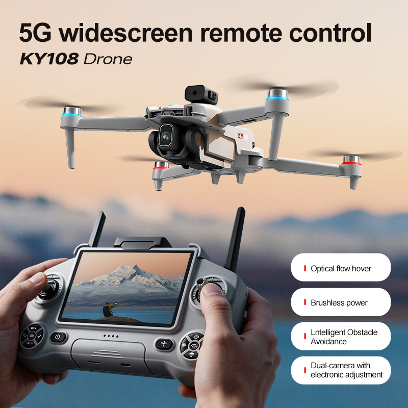 Nuevo Dron KY108 2026 con Cáma - Diy Drone Electronics reseña y precio